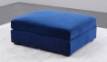 Camargue Velvet Footstool