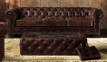 Chesterfield Vintage Leather - 3 Seater Sofa 