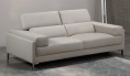 Clio Leather 3 Seater Sofa