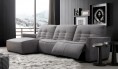 Rosetta Fabric Corner Recliner Sofa