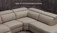 Monza Modular - Corner Headrest Function