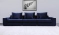 Munich 4 Seater Velvet Sofa