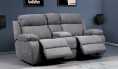 Novell Slim Faux Suede 2 Cinema Seats