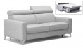 Renzo Leather 2 Seater Sofa Bed