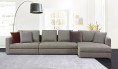 Tonini Fabric Large L Shape Sofa