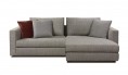 Tonini Fabric Small L Shape Sofa