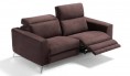 Verona Faux Suede 2 Seater Electric Recliner Sofa