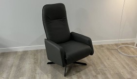 Aero Leather Swivel Recliner Chair