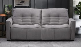 Rosetta 3 Seater Fabric Recliner Sofa