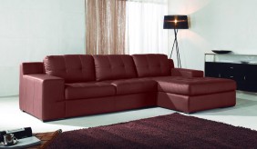 Costa Leather Corner Sofa