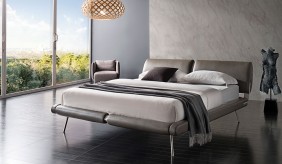 Eclipse Leather Bed