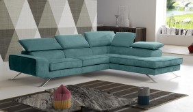 Lorenzo Faux Suede Modular Sofa 