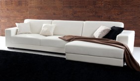Mac Leather Corner Sofa 