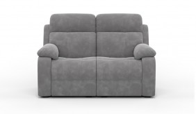 Novell Slim 2 Faux Suede Recliner Sofa