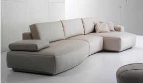 Orval Leather Modular Sofa 