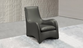 Swoop Leather Armchair