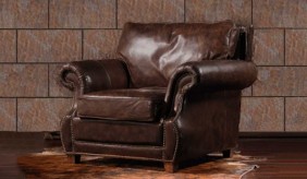 Tankerville Antique Leather - Armchair