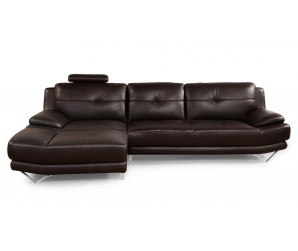 Rizzo Leather Corner Sofa 