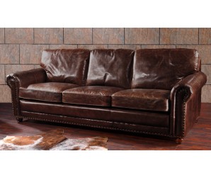 Berkeley Vintage Leather - 3 Seater Sofa