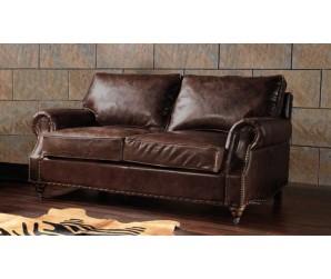 Burlington Antique Leather - 2 Seater Sofa