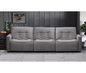 Rosetta 4 Seater Fabric Recliner Sofa