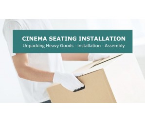 Cinema Seat Installation & Setup - 4 pc