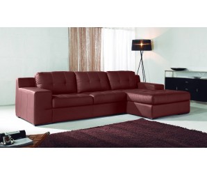 Costa Leather Corner Sofa