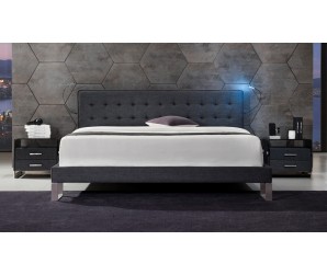 Deco Semi-Tufted Multifunctional Bed
