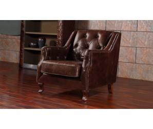 Dowding Vintage Leather - Armchair