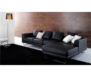 Duvell Leather Corner Sofa