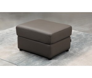 Forza Leather Footstool