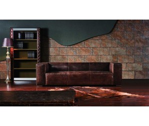 Fulham Vintage Leather - 3 Seater Sofa