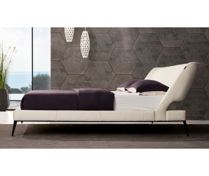San Remo Leather Bed