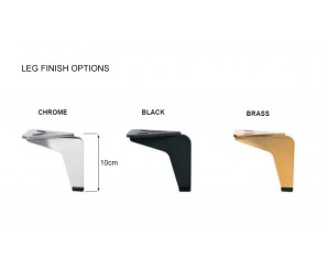 Custom Hug Leg Finish Option