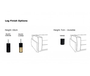 Custom Lisbona Leg Finish Option