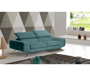 Lorenzo Faux Suede 2 Seater Sofa 