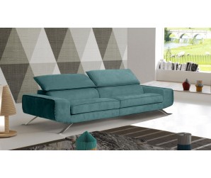 Lorenzo Faux Suede 3 Seater Sofa 