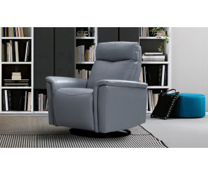 Modelo Swivel Recliner Chair - Chelsea Grey - New In Stock