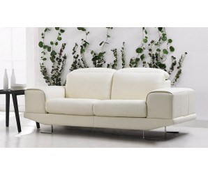 Nero 3 Seater Leather Sofa