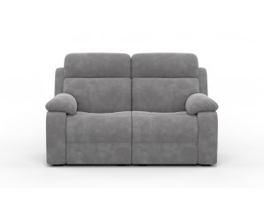 Novell 2 Faux Suede Recliner Sofa