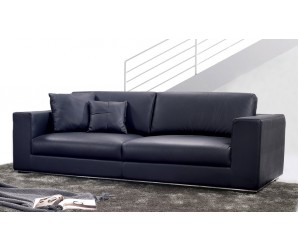 Modern leather designer sofa 