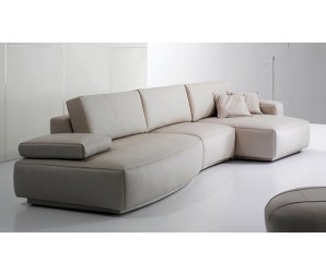Orval Leather Modular Sofa 