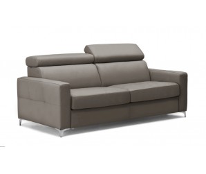 Renzo Leather 3 Seater Sofa