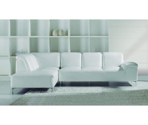 Santoro Leather Corner Sofa