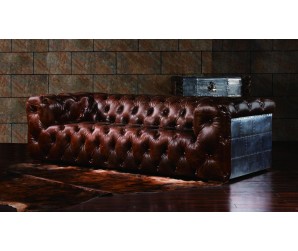 Soho Vintage Leather - 3 Seater Sofa