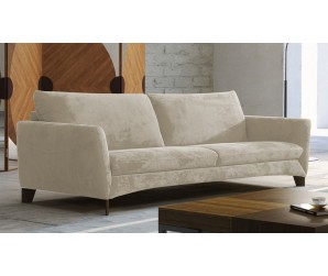 Strata Faux Suede 3 Seater Sofa