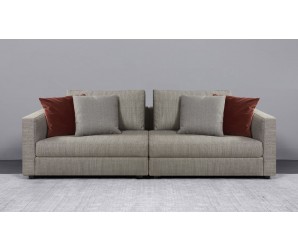 Tonini Fabric 4 Seater Sofa