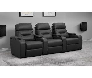 Universal Ultimate 3 Cinema Chairs - Dual Motor